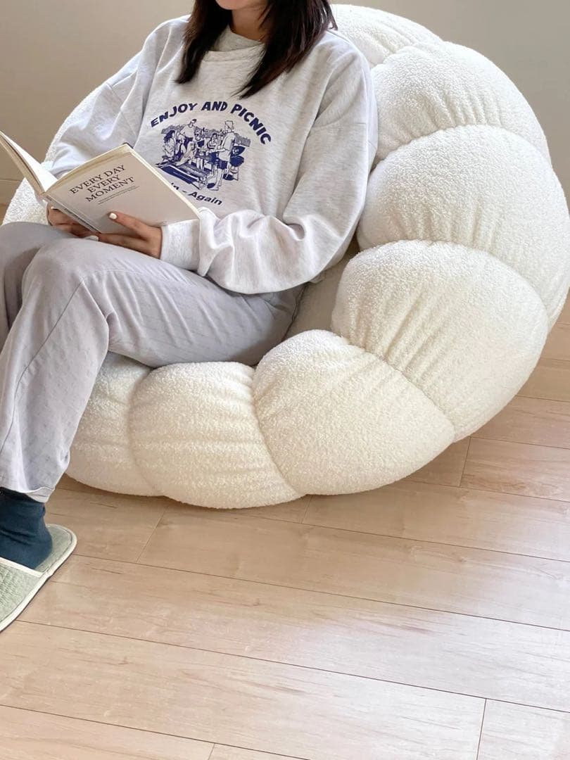 tofu ビーズソファ｜アネモネ - メルカリ