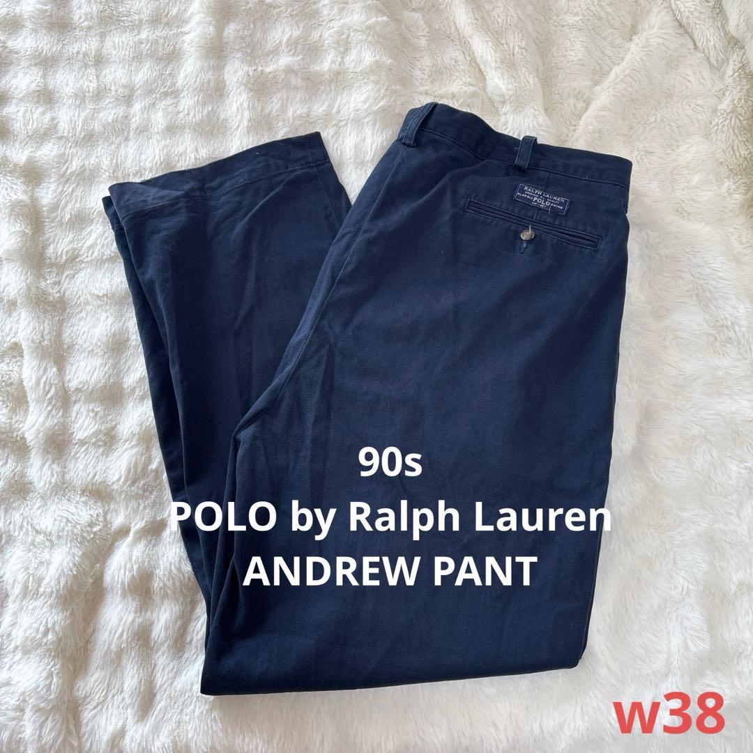 ラルフローレン ポロチノ アンドリューパンツ ネイビー W38 - メルカリ