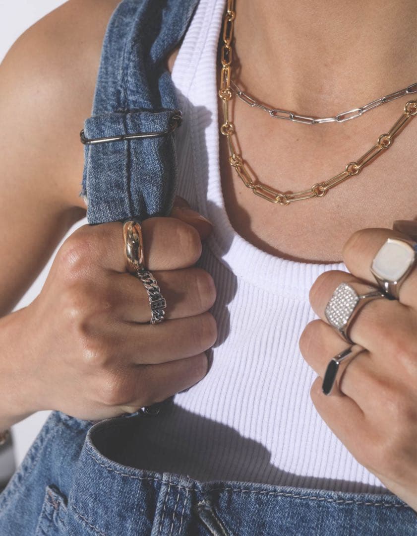 本日限定値下げ】TOM WOOD CHAIN RING SLIM SPINELの通販はau PAY