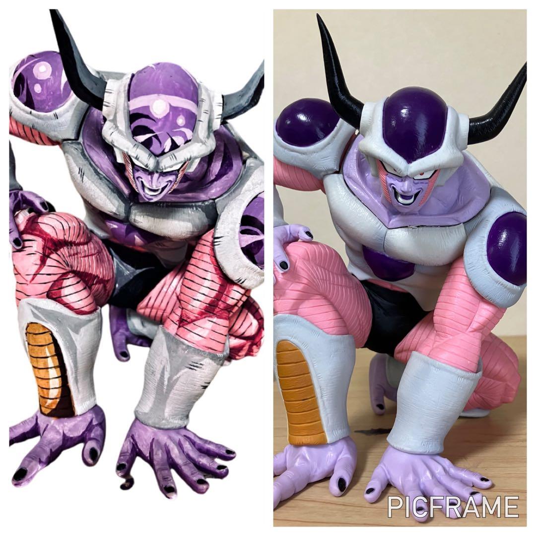 ドラゴンボールフィギュア フリーザ第二形態 リペイント - メルカリ