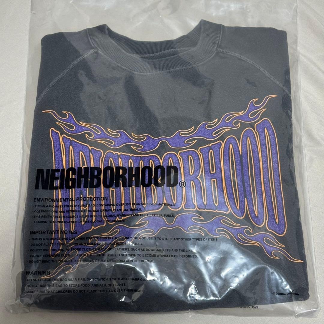 NEIGHBORHOOD 横浜 限定 スウェット クルー S - メルカリ