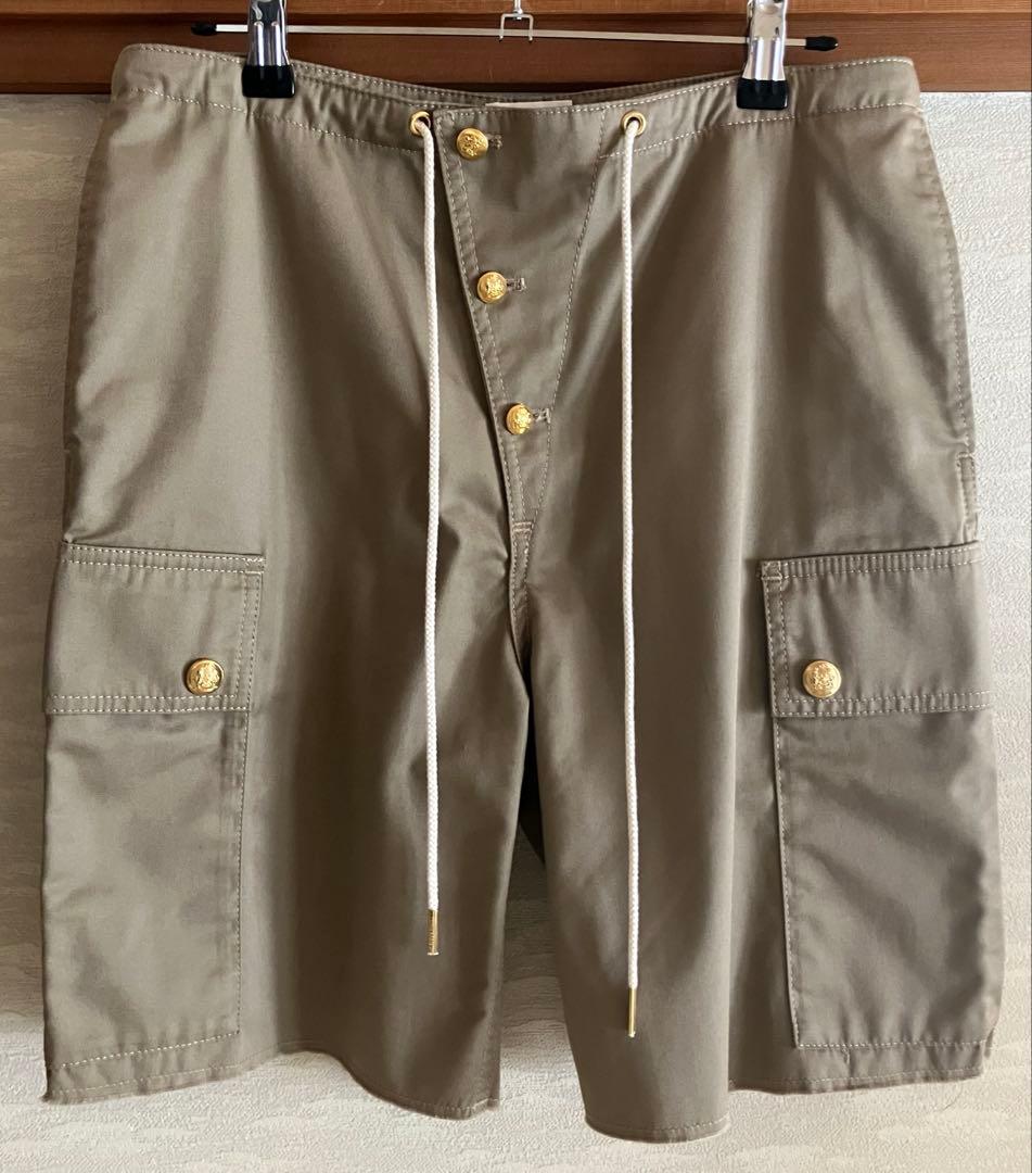 CELINE 22SS ハーフパンツ 中古・古着通販】CELINE (セリーヌ) ハーフパンツ グリーン サイズ:50