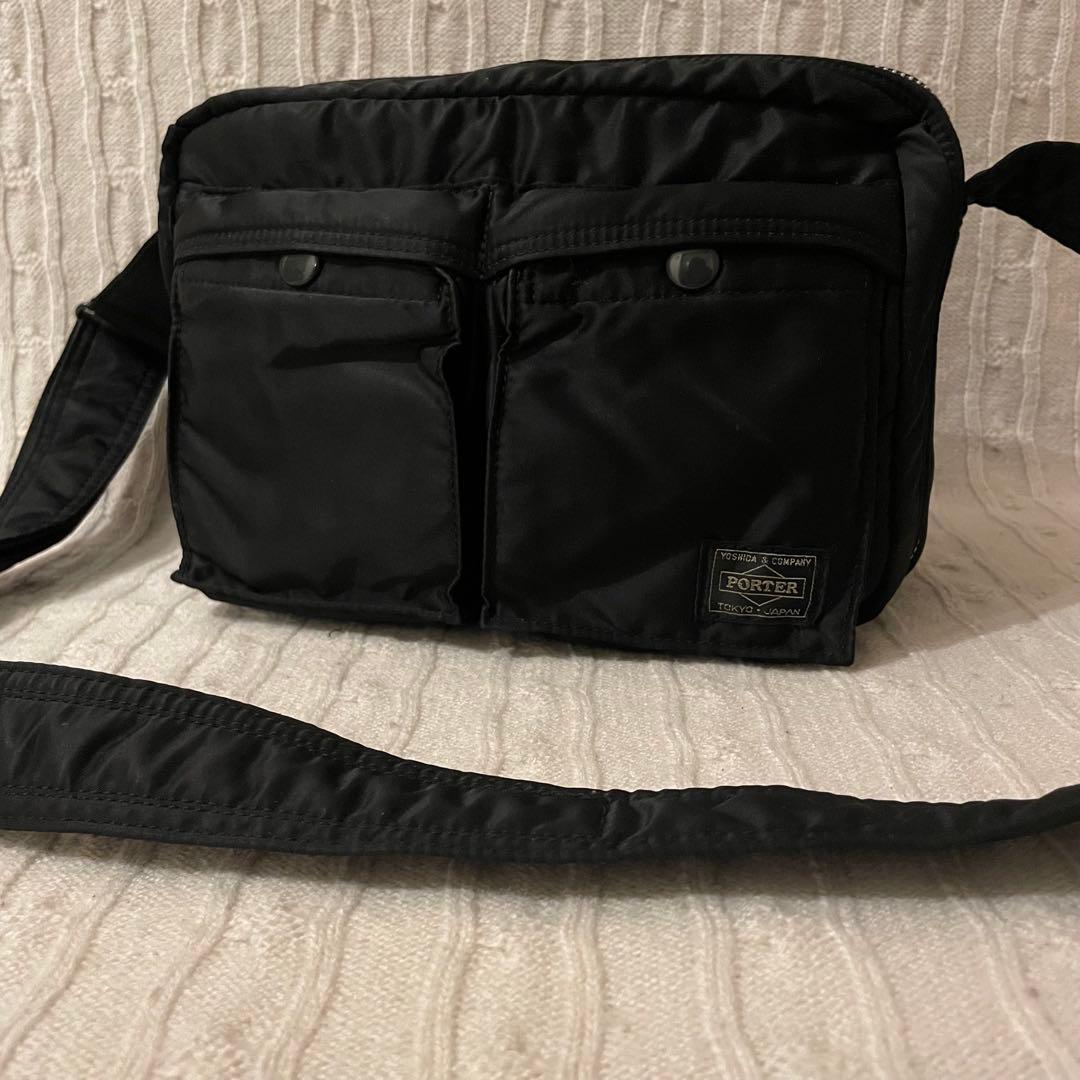 【美品✨】PORTER ポーター タンカー 2層 ショルダーバッグ ブラック TANKER(タンカー) SHOULDER BAG(L) | 吉田カバンホームページ