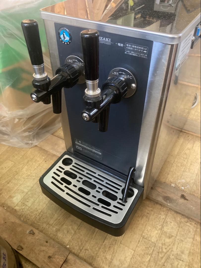 HOSHIZAKI ホシザキ 生ビールサーバーDBF-25WD 美品 付属多数 ▽ホシザキ 生ビールディスペンサー DBF-25WD 2口ビールサーバー