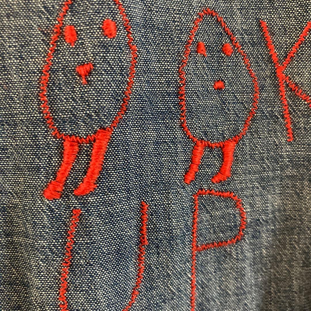 未使用デニムアンドダンガリー シャンブレーデニムシャツブラウス