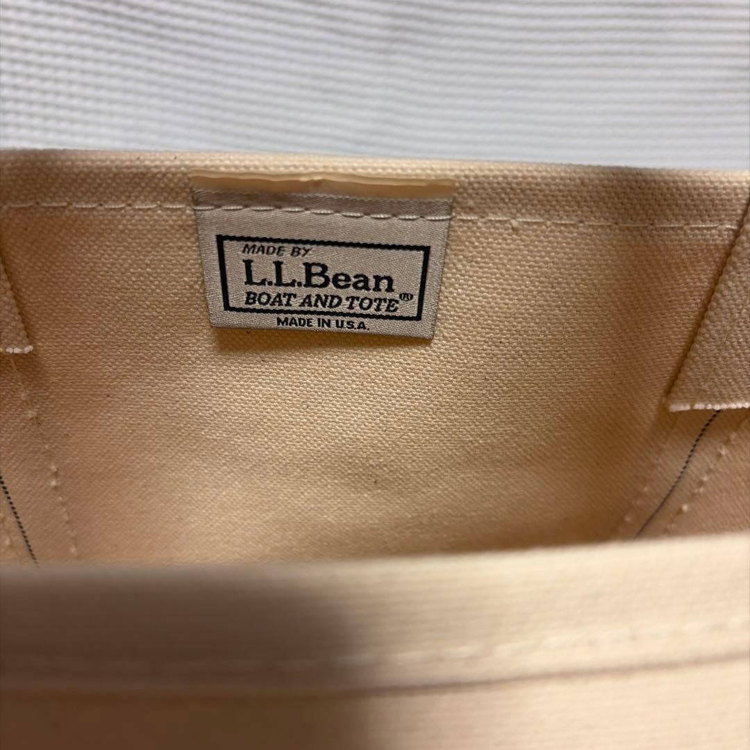 【新品】L.L.Bean トートバッグ　Ｍ　ネイビー　USA　袋付き