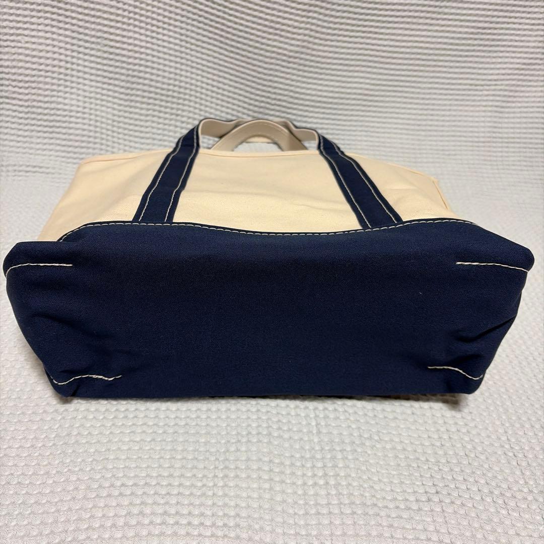 【新品】L.L.Bean トートバッグ　Ｍ　ネイビー　USA　袋付き