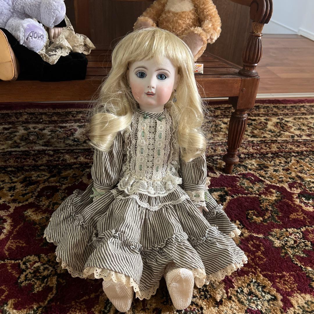 ジュモー レプリカ 作家様 アオイドール ビスクドール（1990） - メルカリ