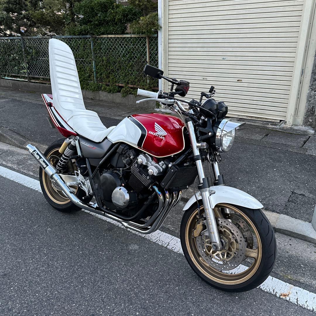 cb400sf三段シート - メルカリ