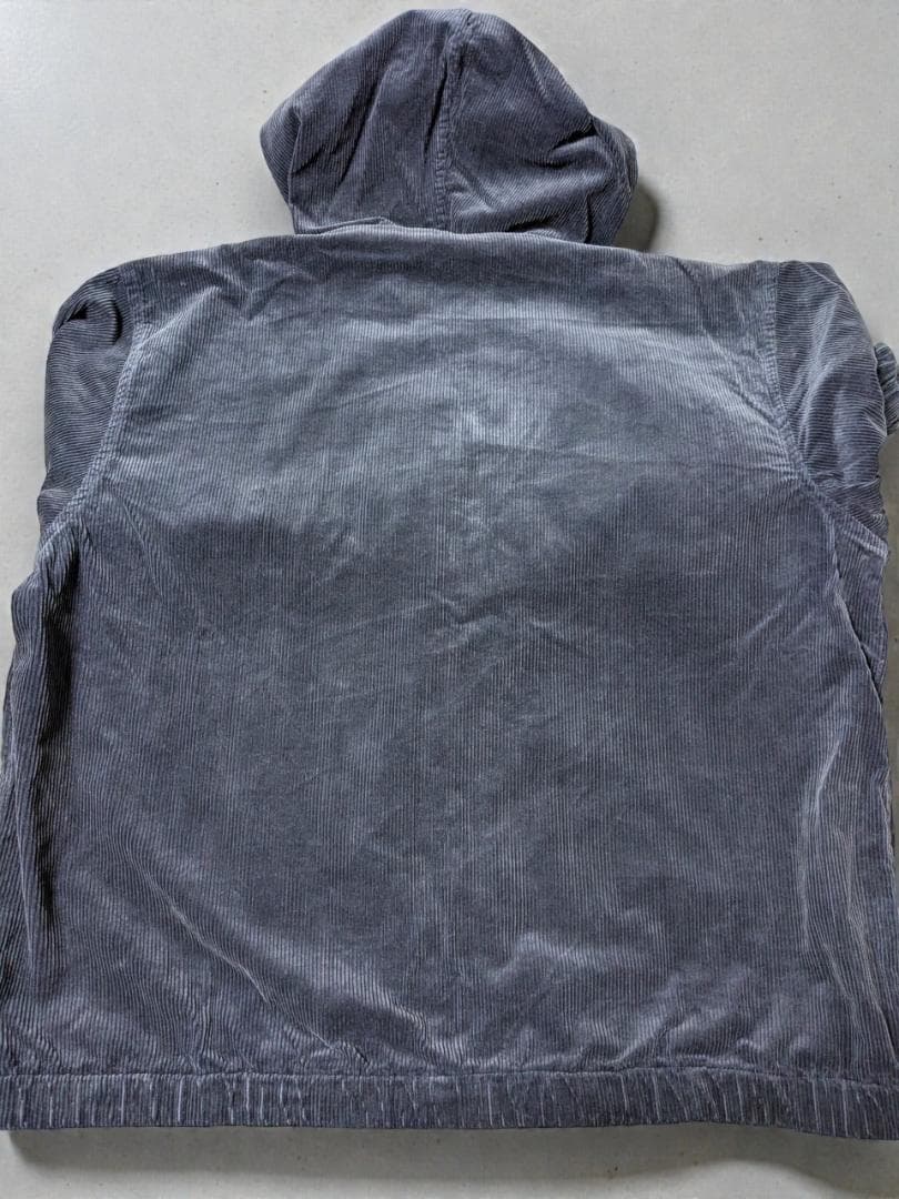 希少】USA製 90s ラルフローレン コーデュロイパーカー 太畝 ネイビー