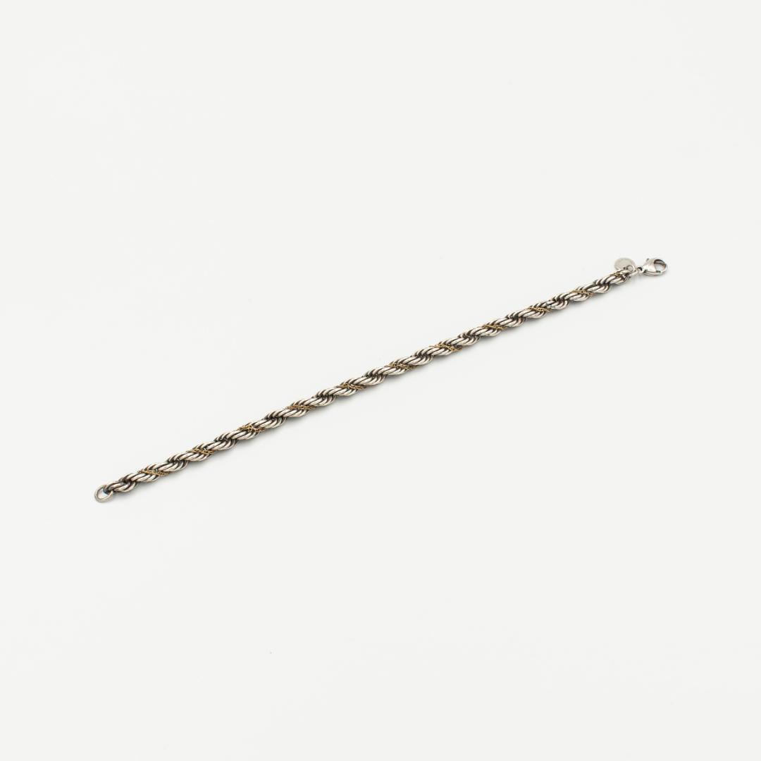 ヴィンテージ ティファニー ツイストロープ ブレスレット 19.2cm 90年代