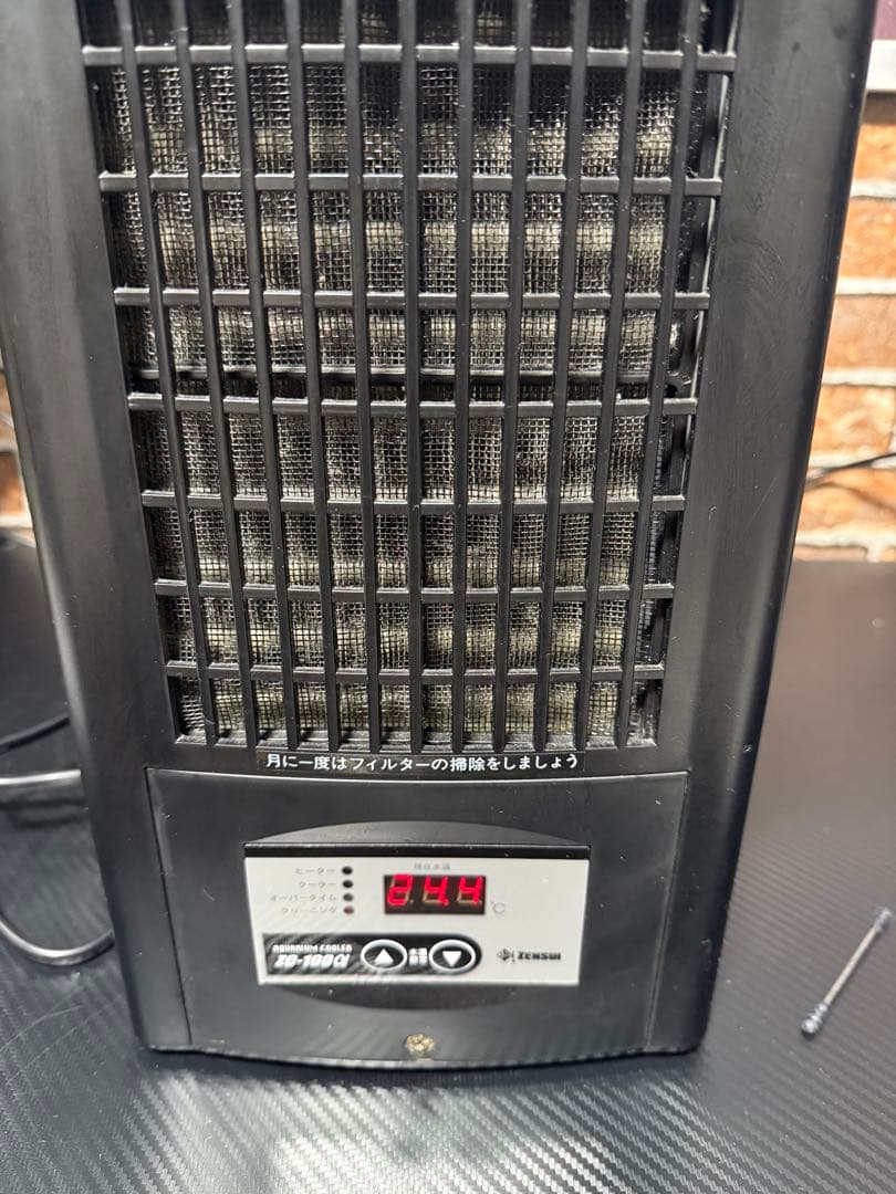 ゼンスイ 小型クーラー ZC-100a ゼンスイ 水槽用クーラー ZC−100α 〜100L アクアリウム