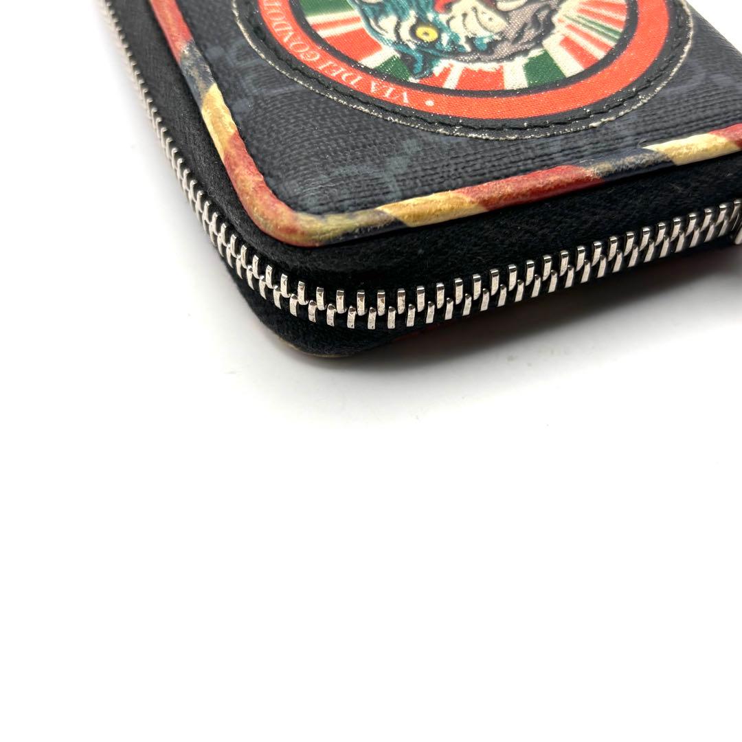 グッチ コインケース ナイトクーリエ GGスプリーム タイガー シェリー