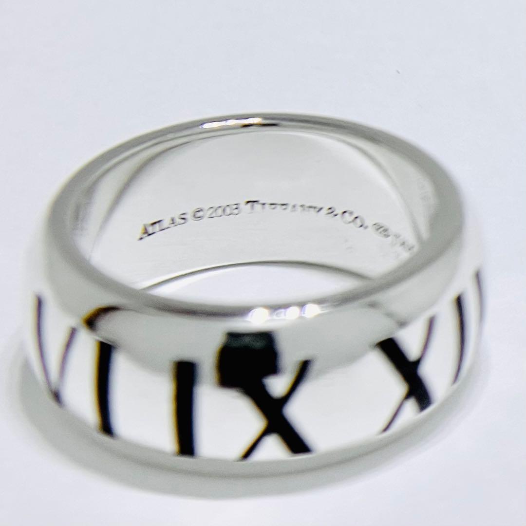 ⚪︎Tiffany&Co. ティファニー アトラス リング SV925 廃盤 9号 - メルカリ