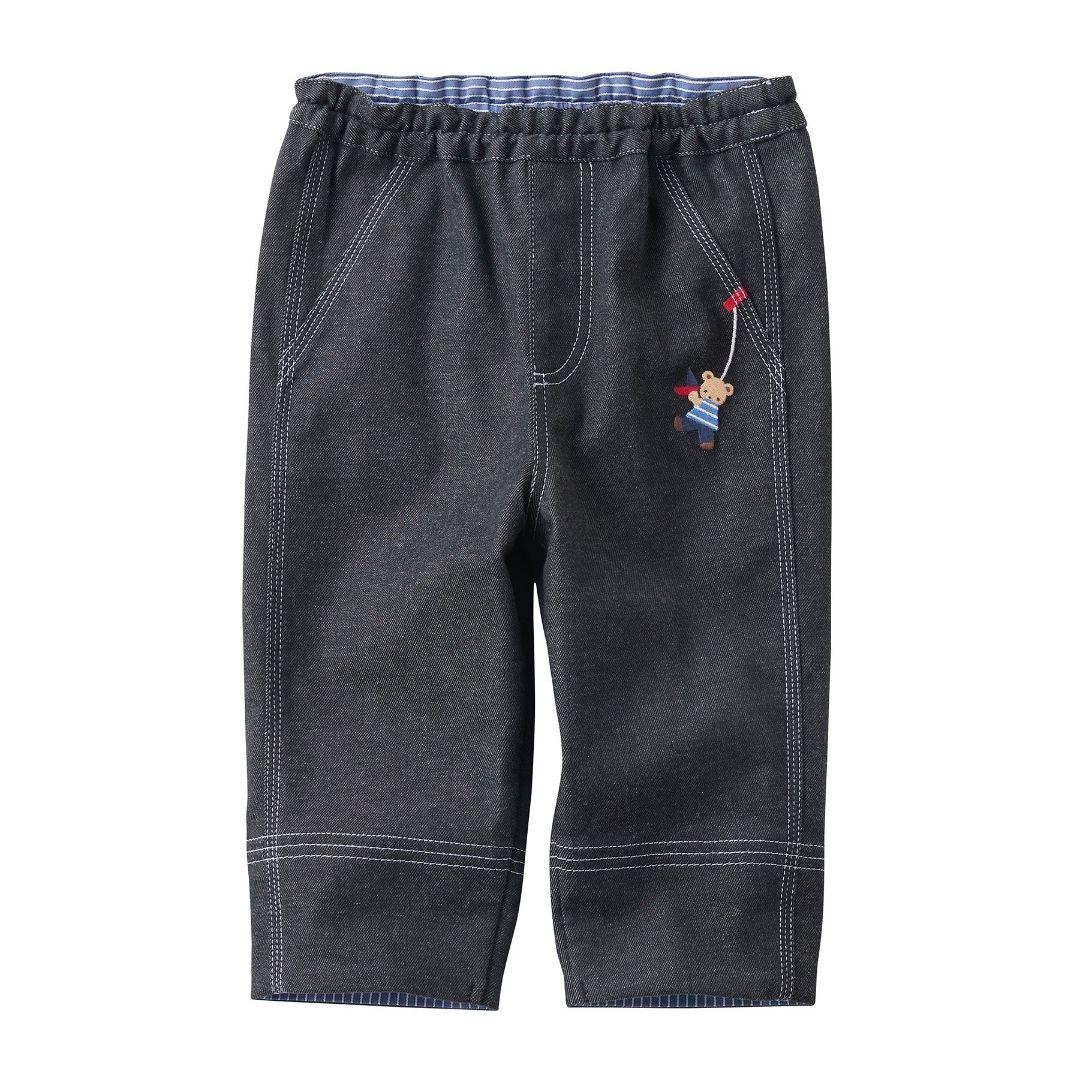 familiar ファミリア パンツ 90 デニム 9分丈 現行品 新品タグ付き