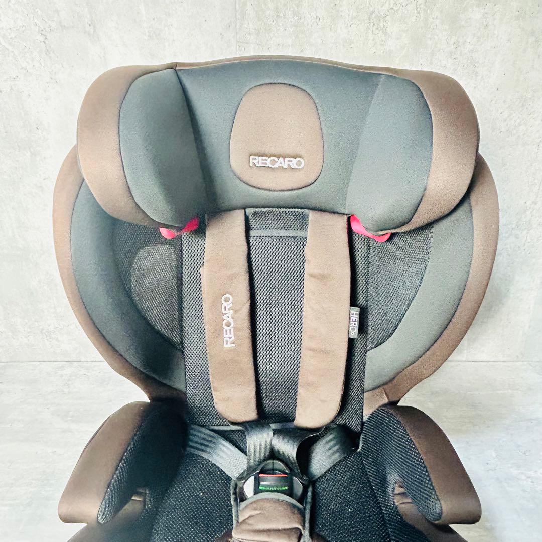 美品 RECARO レカロ J1 スマイル ジュニアシート ブラウン - メルカリ