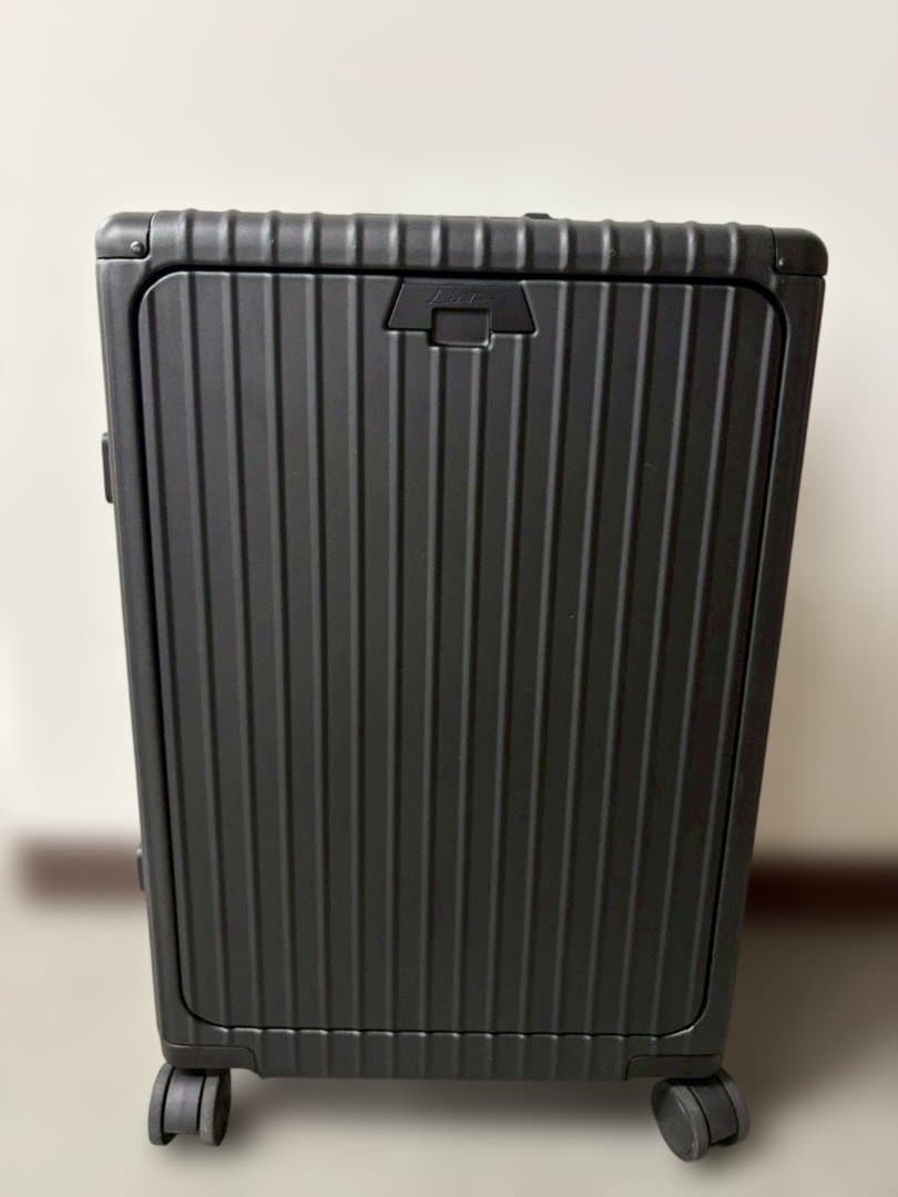 多機能キャリーケース【マットブラックMサイズ】C7 スーツケース Mサイズ 容量56L 送料無料 suitcase エコノミック 軽量