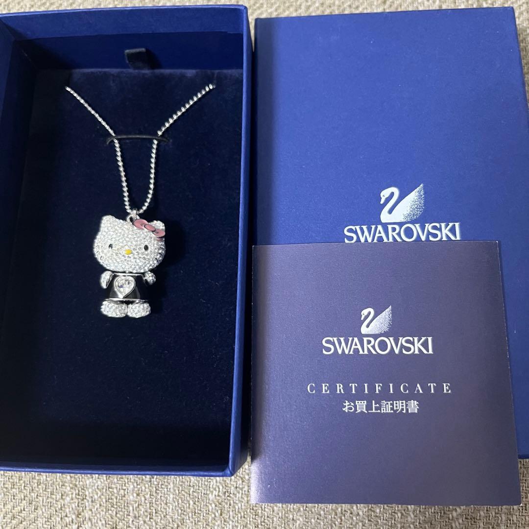 スワロフスキー ネックレス ハローキティ 日本限定 正規品 新品 箱