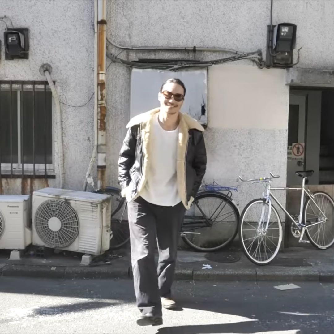 vintage B-3 ムートンフライトジャケット 山田蓮 - メルカリ