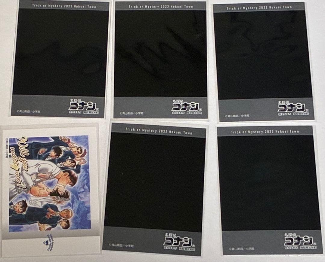 名探偵コナン チェキ風 北栄町 トリック オアミステリー 鳥取 カード