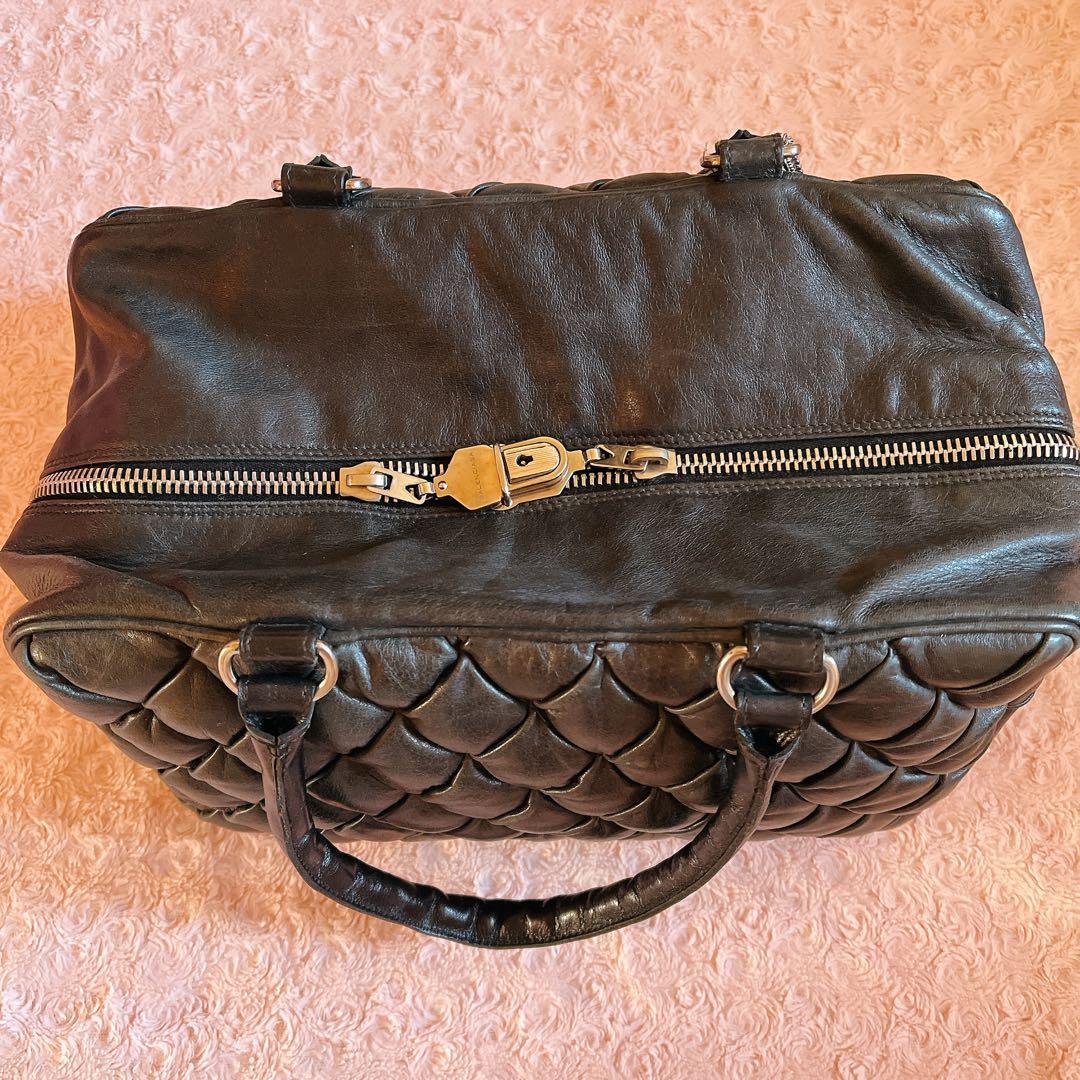 Balenciaga バレンシアガ キルティング ボストンバッグ アウ