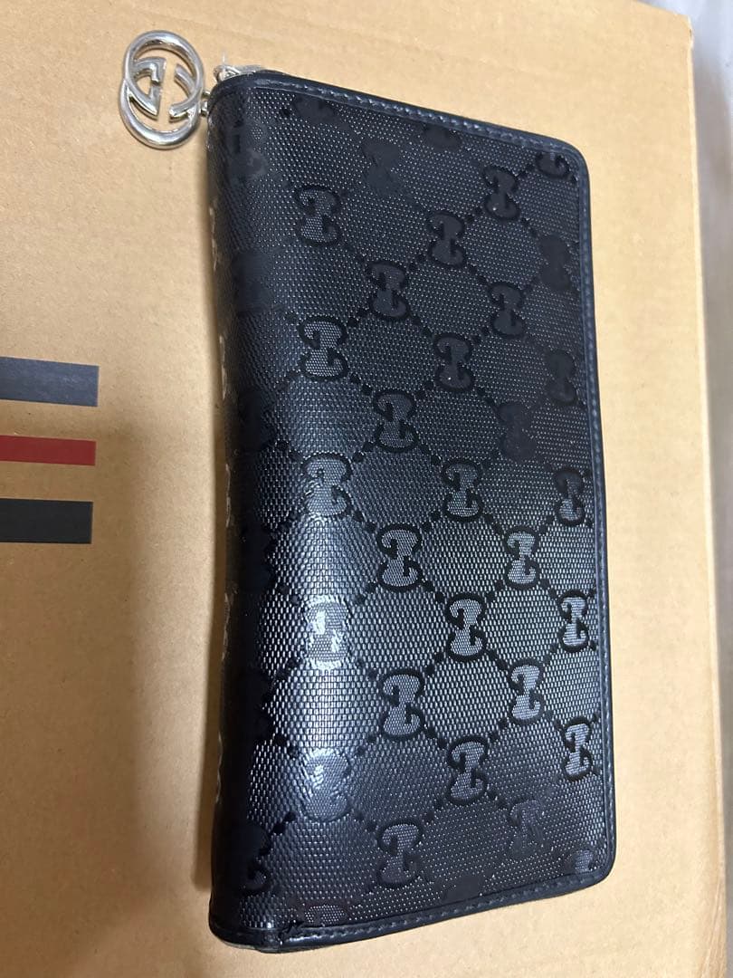 1月末まで値下げ中】MOLINI 二つ折り財布 青 MADE IN ITALY