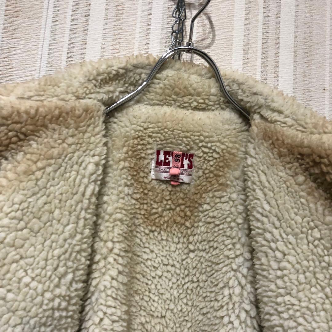 雰囲気◎ 90s 常田大希着用 Levi's リーバイス ボアデニムジャケット