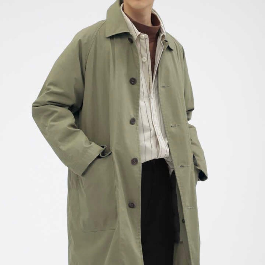 MHL ダウンライナー ステンカラーコート WORN COTTON NYLON - メルカリ