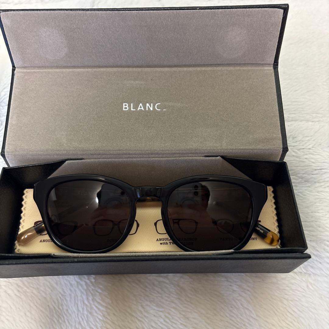 BLANC. スクエアサングラス ブラック セール】【SAINT LAURENT/サンローラン】スクエア サングラス SL500