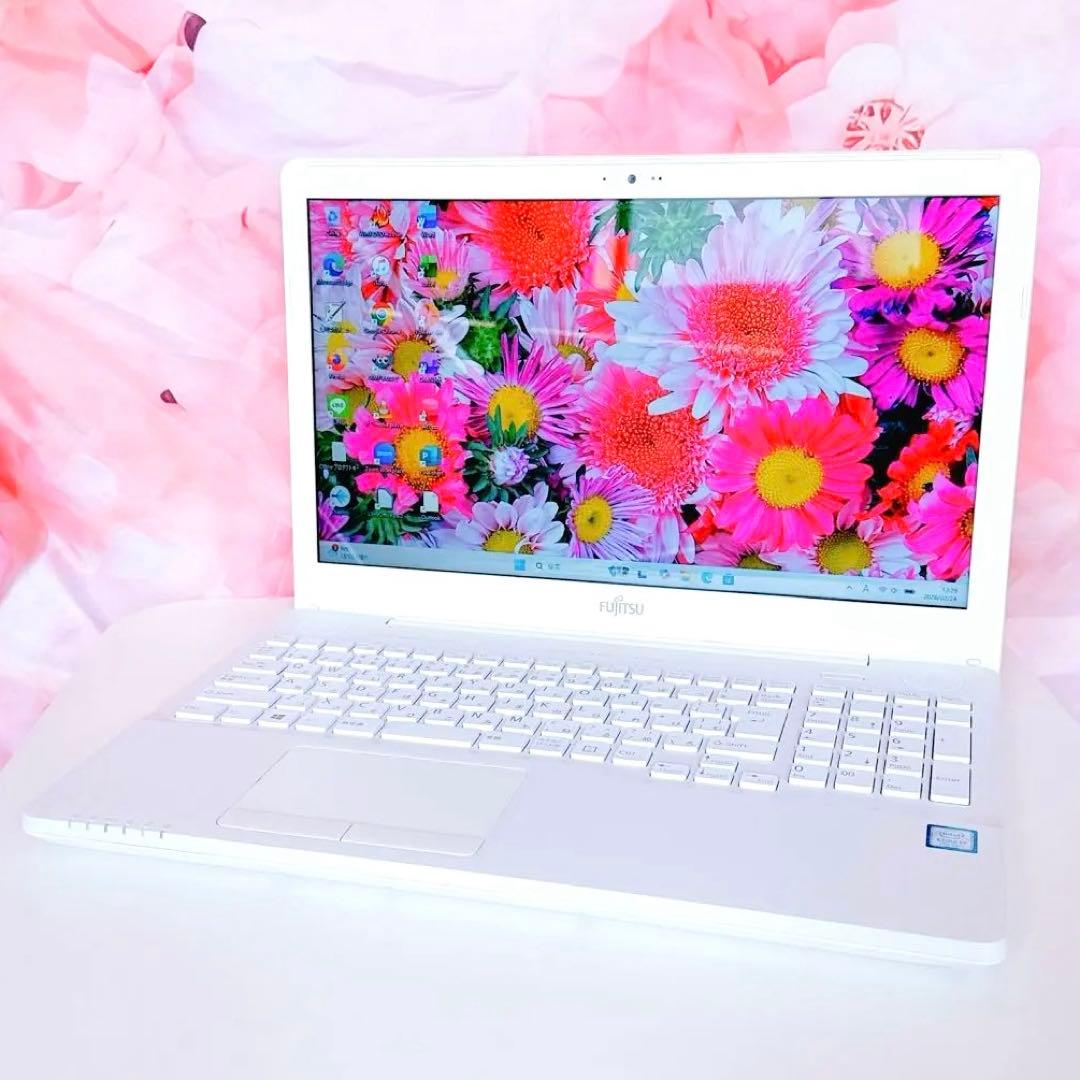 美品✨i7＆爆速SSD windows11ノートパソコン オフィス 薄型 カメラ