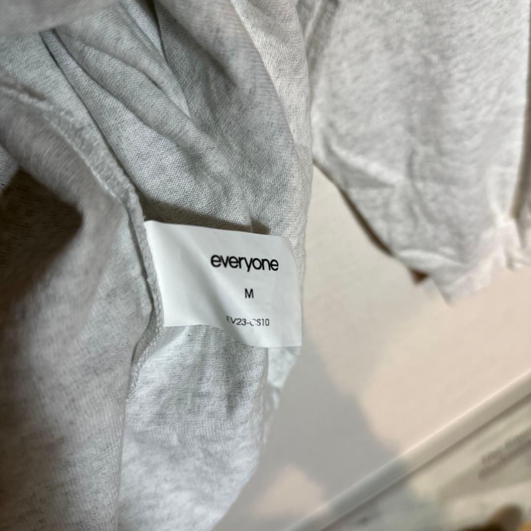 everyone j.3000 long sleeve tee ASH Mサイズ tee long ASH everyone