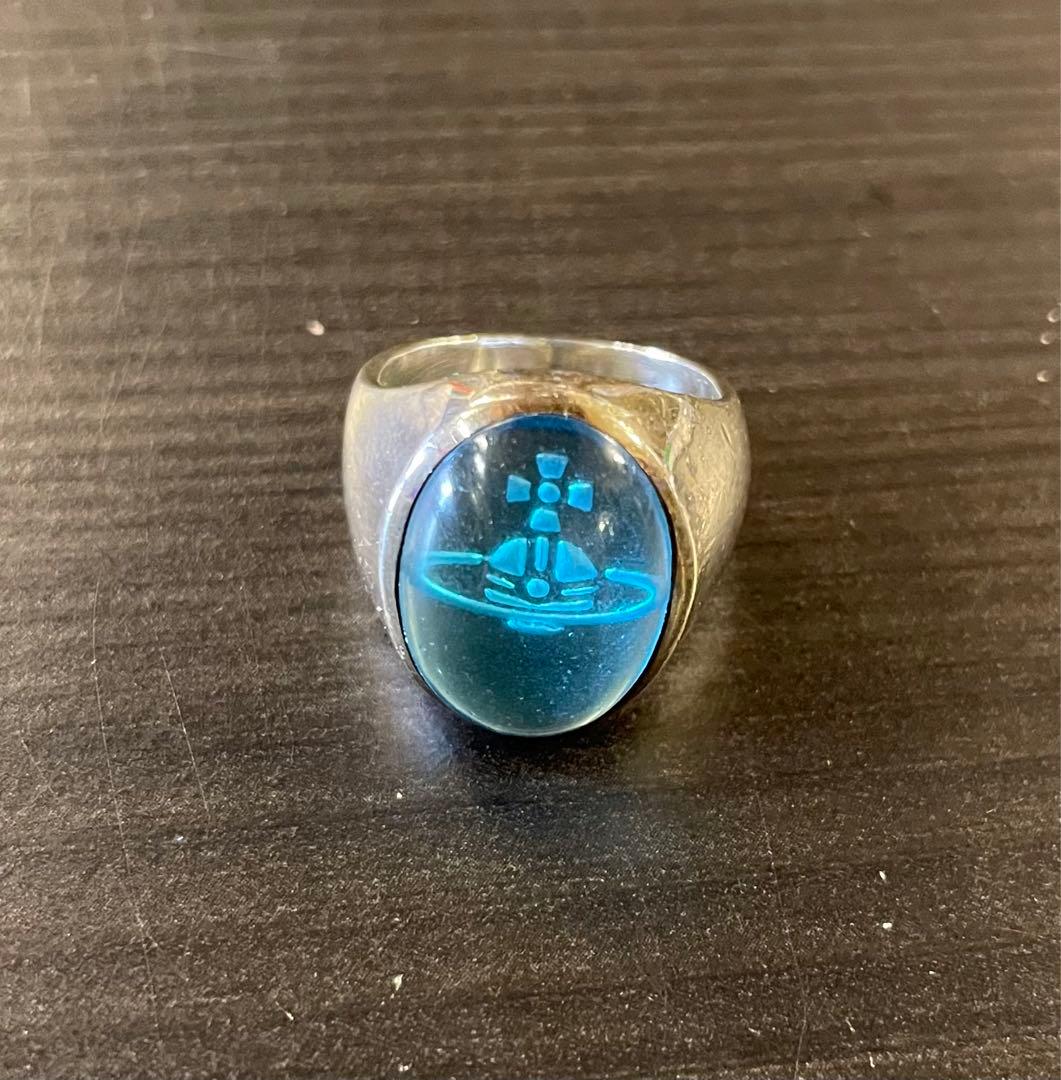 ヴィヴィアンウエストウッド 初期 カボションリング Sサイズ - メルカリ