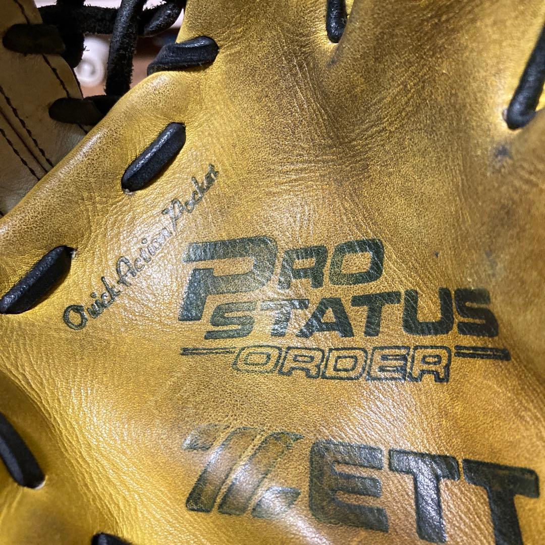 プロ実仕様グローブ ZETT硬式外野手グローブ 福岡ダイエーホークス27