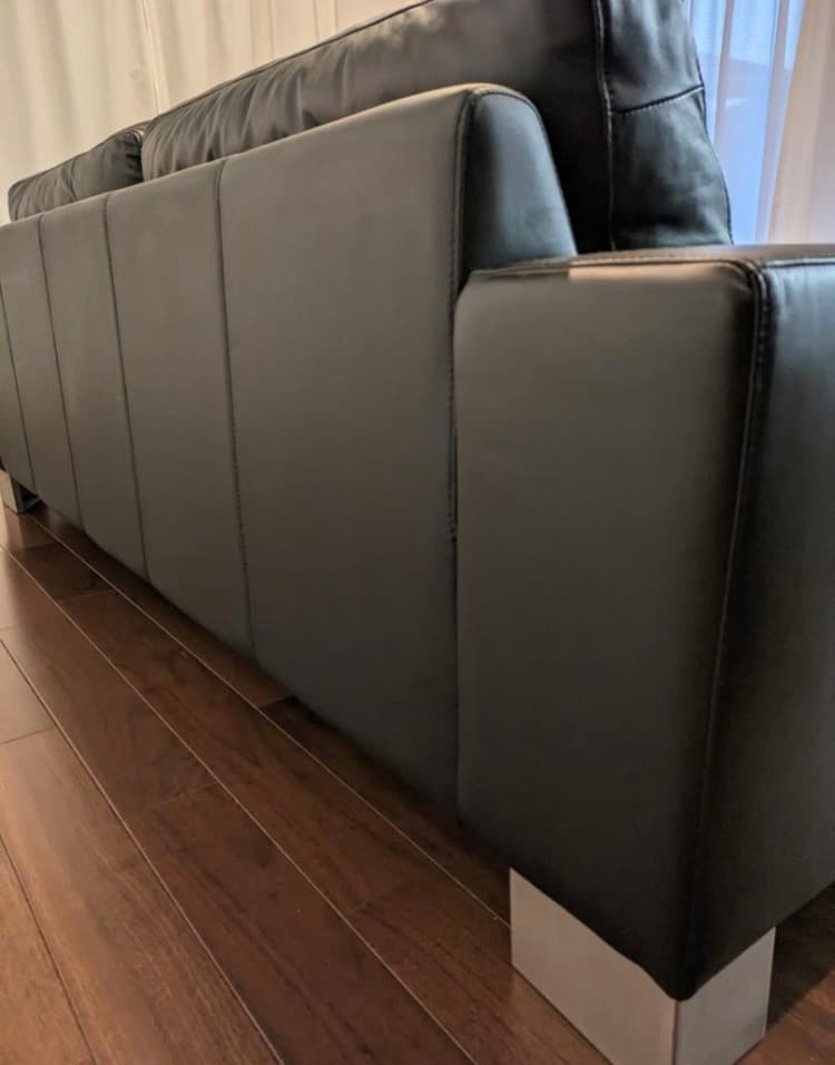 ボーコンセプト BoConcept I.D.V.2 黒 本革レザーソファ