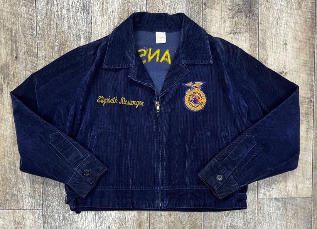 70S NATIONAL FFA コーデュロイジャケット 44 スペシャル 70s ヴィンテージ FFA ジャケット 44 コーデュロイ XL