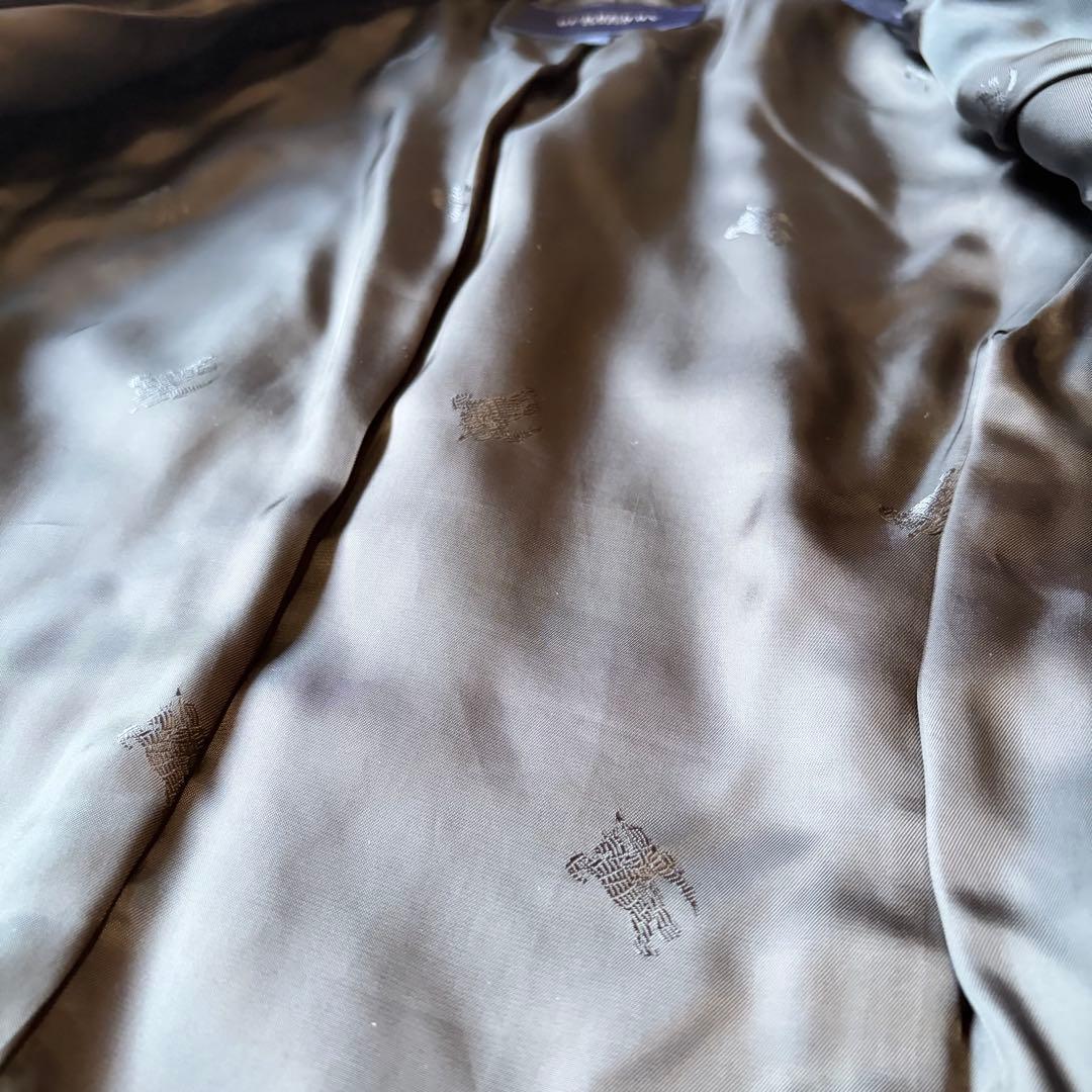 大きいサイズ✨46 美品 バーバリーロンドン ベロアジャケット