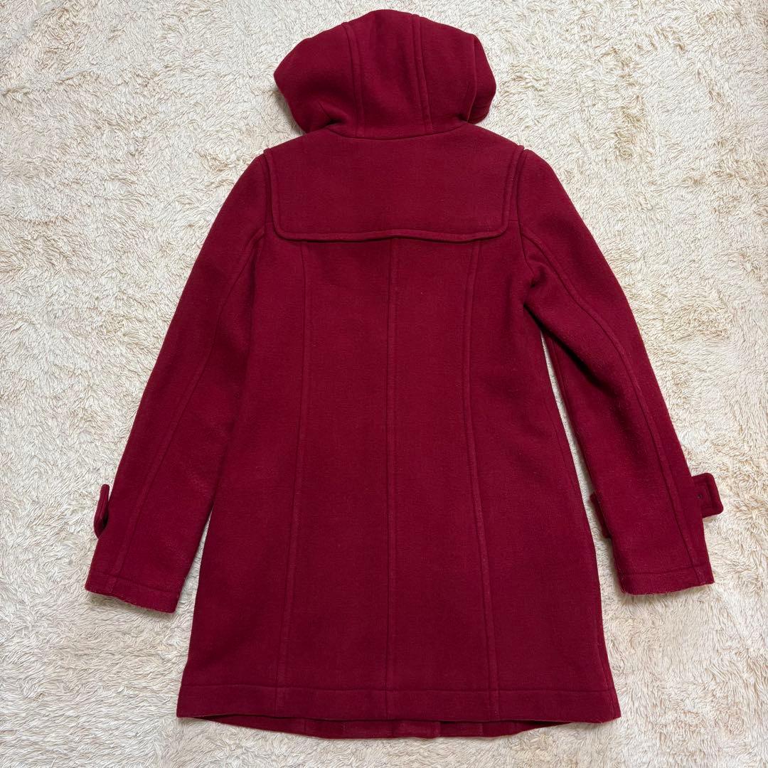 レア】ブルーレーベル クレストブリッジ レッド ダッフルコート 赤