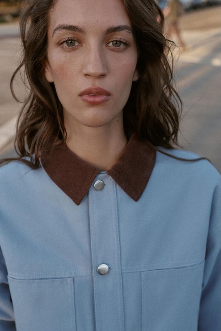 完売品 ZARA コントラストパフジャケット Sサイズ新品タグ付き - メルカリ