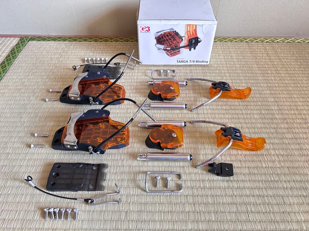 G3 タルガT/9 X-Tour テレマークビンディング G3 タルガT/9 X-Tour テレマークビンディング G3 タルガT/9 X-Tour