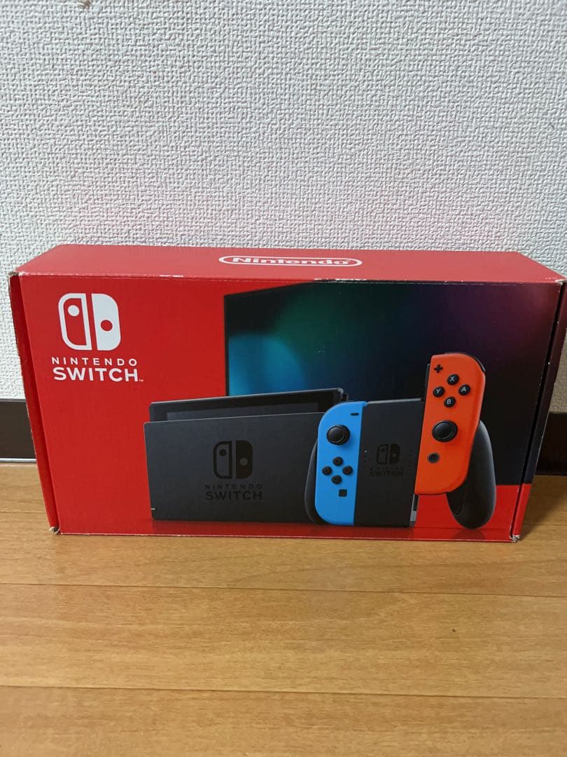 Nintendo Switch 本体 青/赤 Joy-Con付き　中古 Nintendo Switch 本体 赤/青 ジョイコン付き 箱あり USED