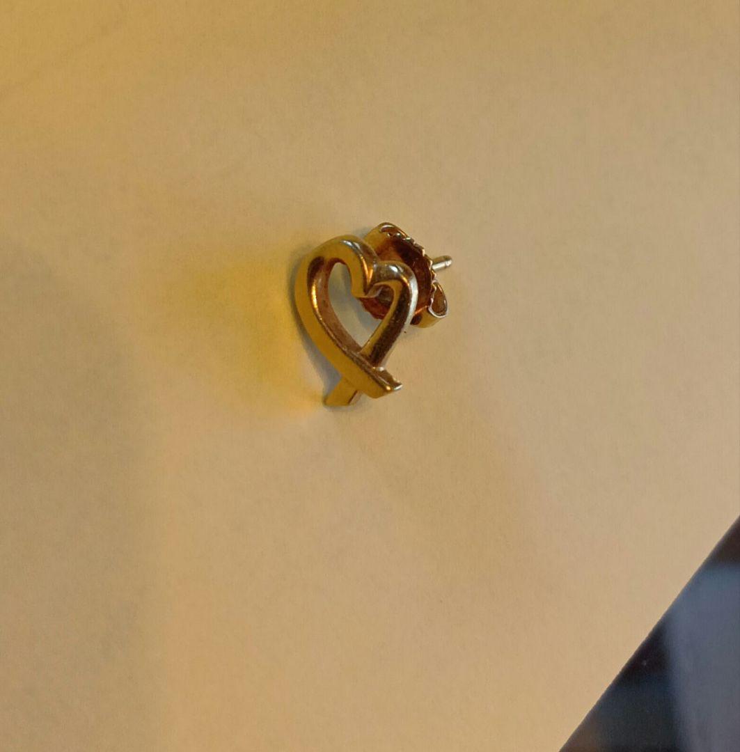 ティファニー　ピアス　オープンハート　片耳 楽天市場】ティファニー Tiffany & Co. ピアス オープン ハート 幅7mm