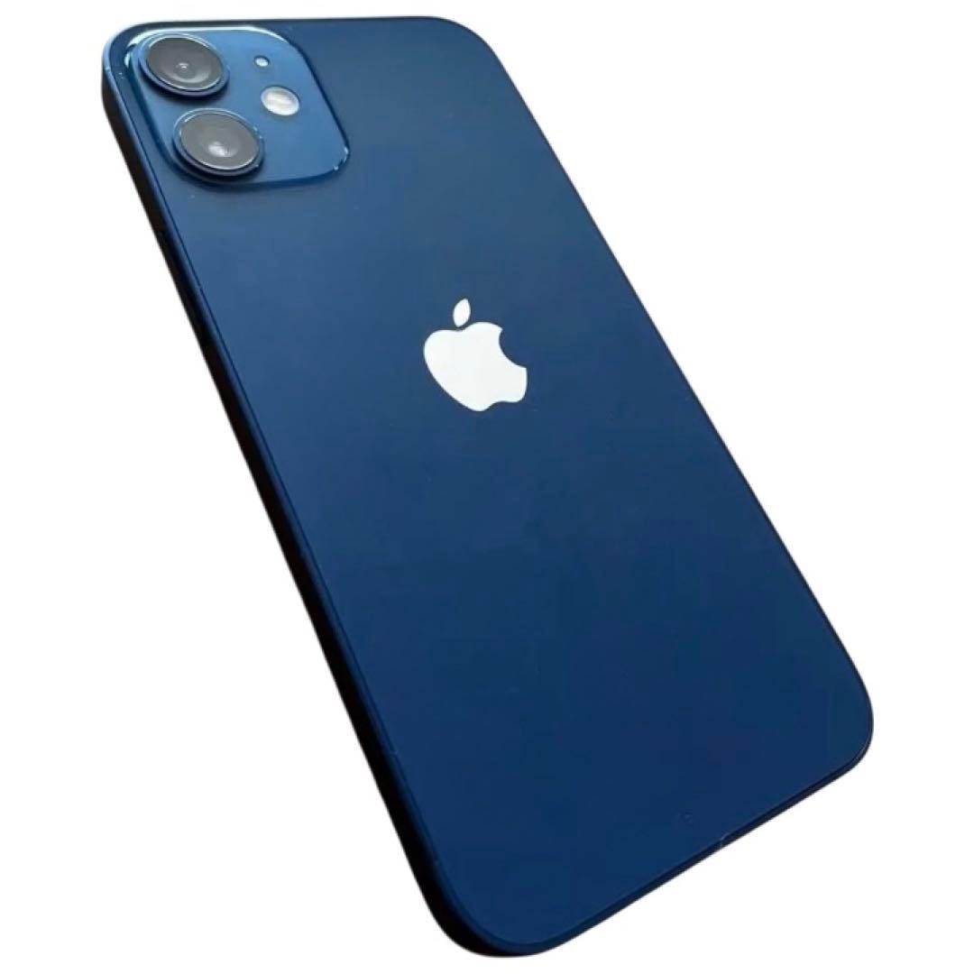美品】iPhone12 mini 64GB ブルー 純正バッテリー84% - メルカリ