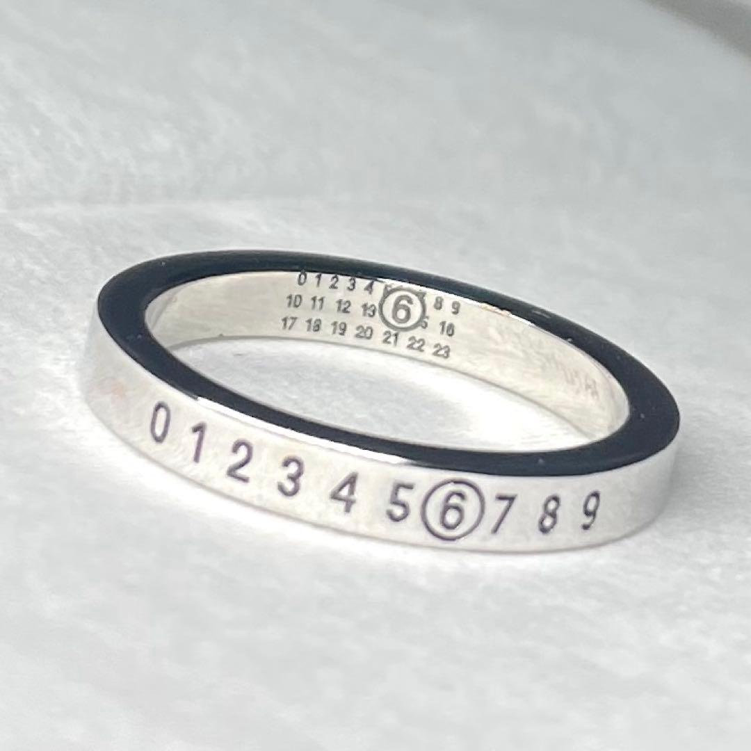 極美品　MM6 Maison Margiela ミニマル シグネチャー リング 楽天市場】エムエムシックス リング MM6 Maison Margiela ミニマル
