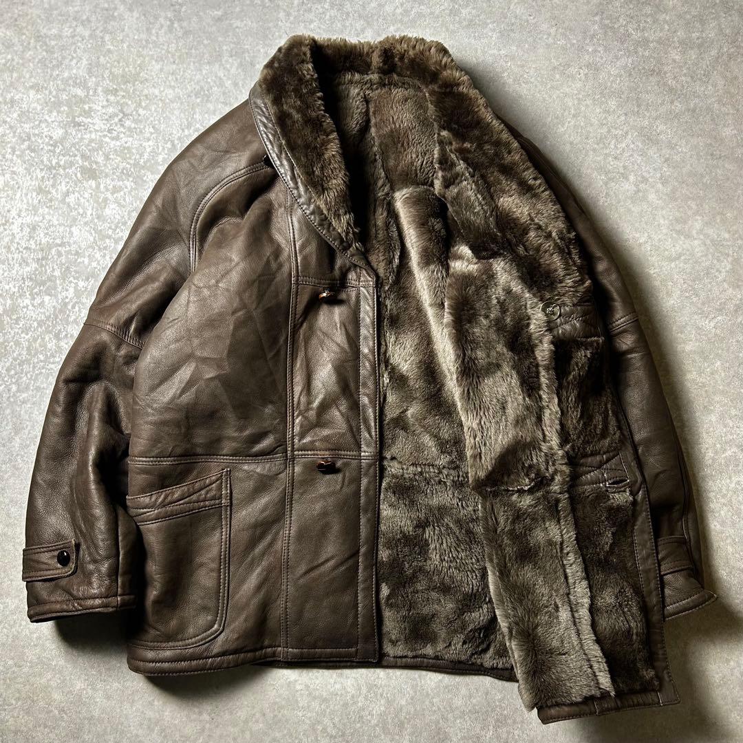 ユーロvintage Euro ムートンボアギャングコート 袖内ムートンボア貼り 楽天市場】ムートンコート / cube sugar evo. (キューブシュガーエボ