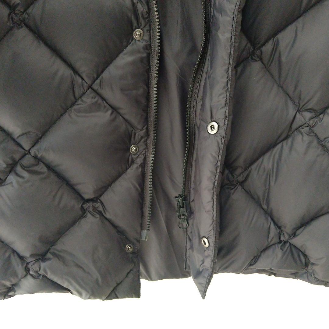 TAION×NOLLEY'S 別注ダイヤキルトスタンドミドルダウン 黒 M