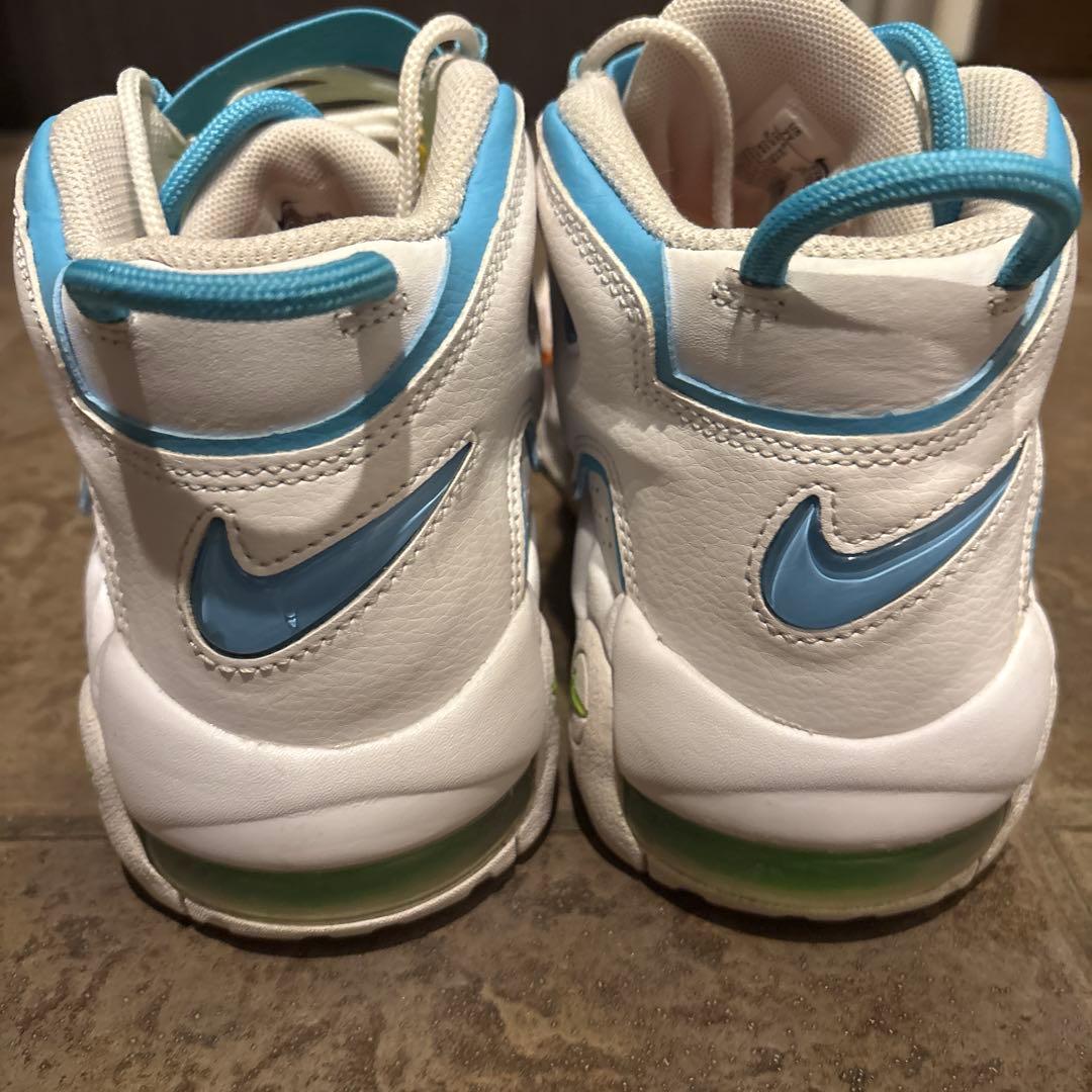 国内未発売！海外限定！25cm】NIKE AIR MOREホワイトレンインボー