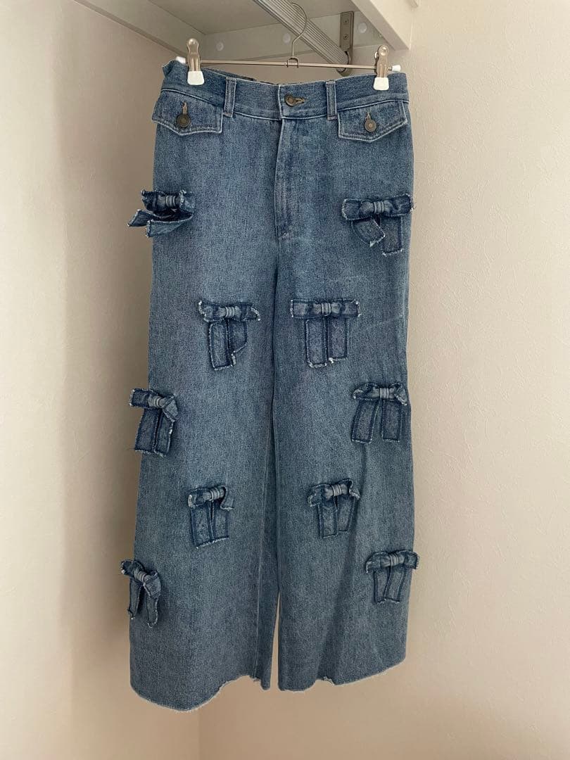 poppy tokyo メニーリボンデニム あさぎーにょ - メルカリ