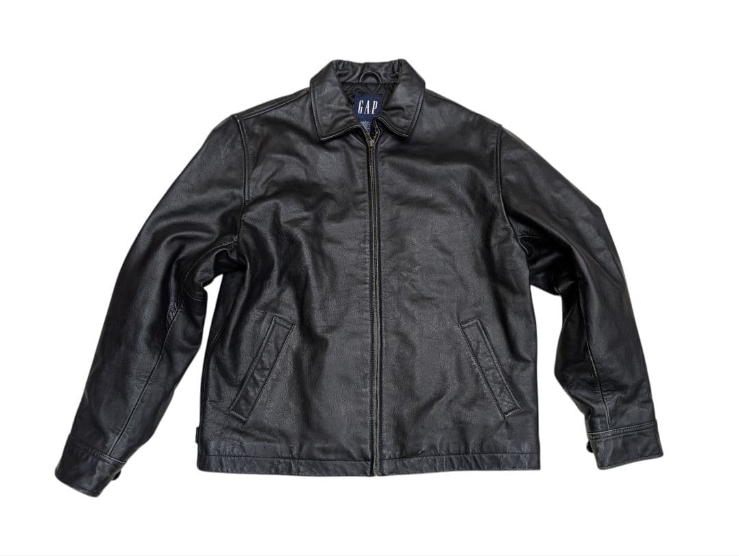 90s~00s OLD GAP レザージャケット 90-00's OLD GAP レザージャケット - used&vintage box Hi-smile