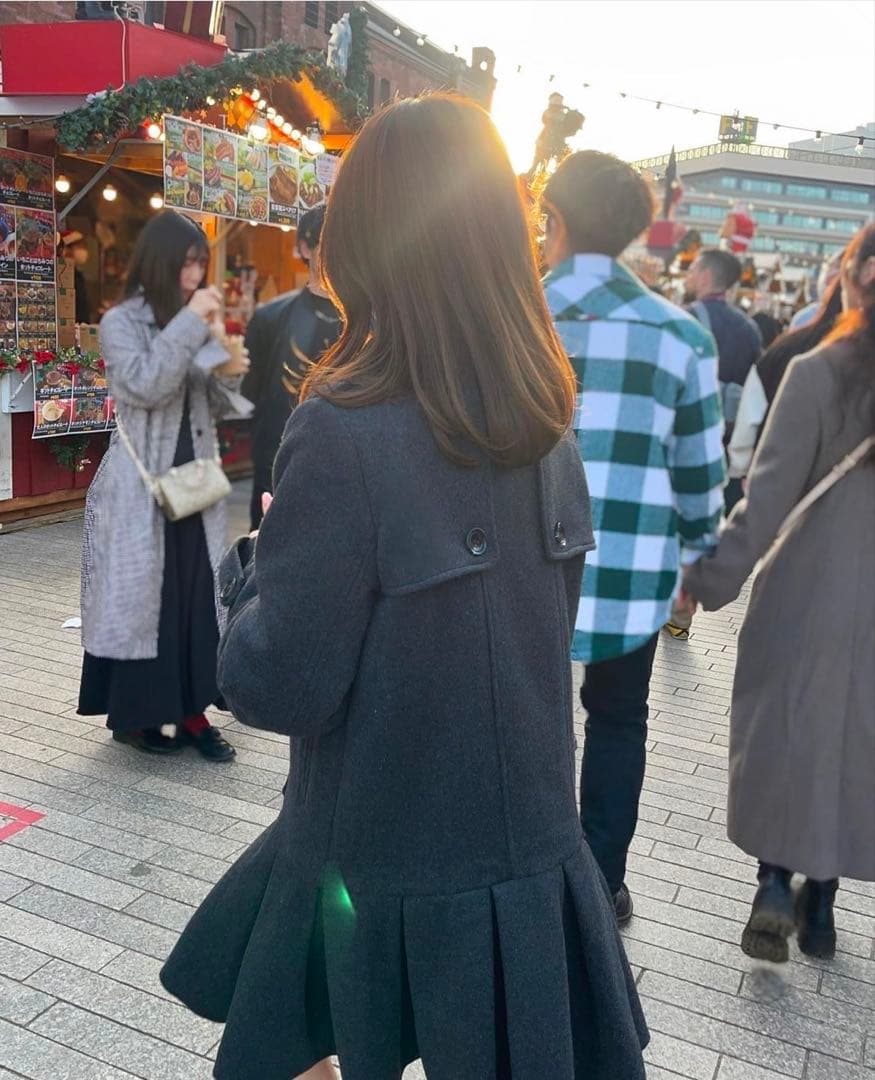 早い者勝ち】bibiy victoria coat ネイビー - メルカリ