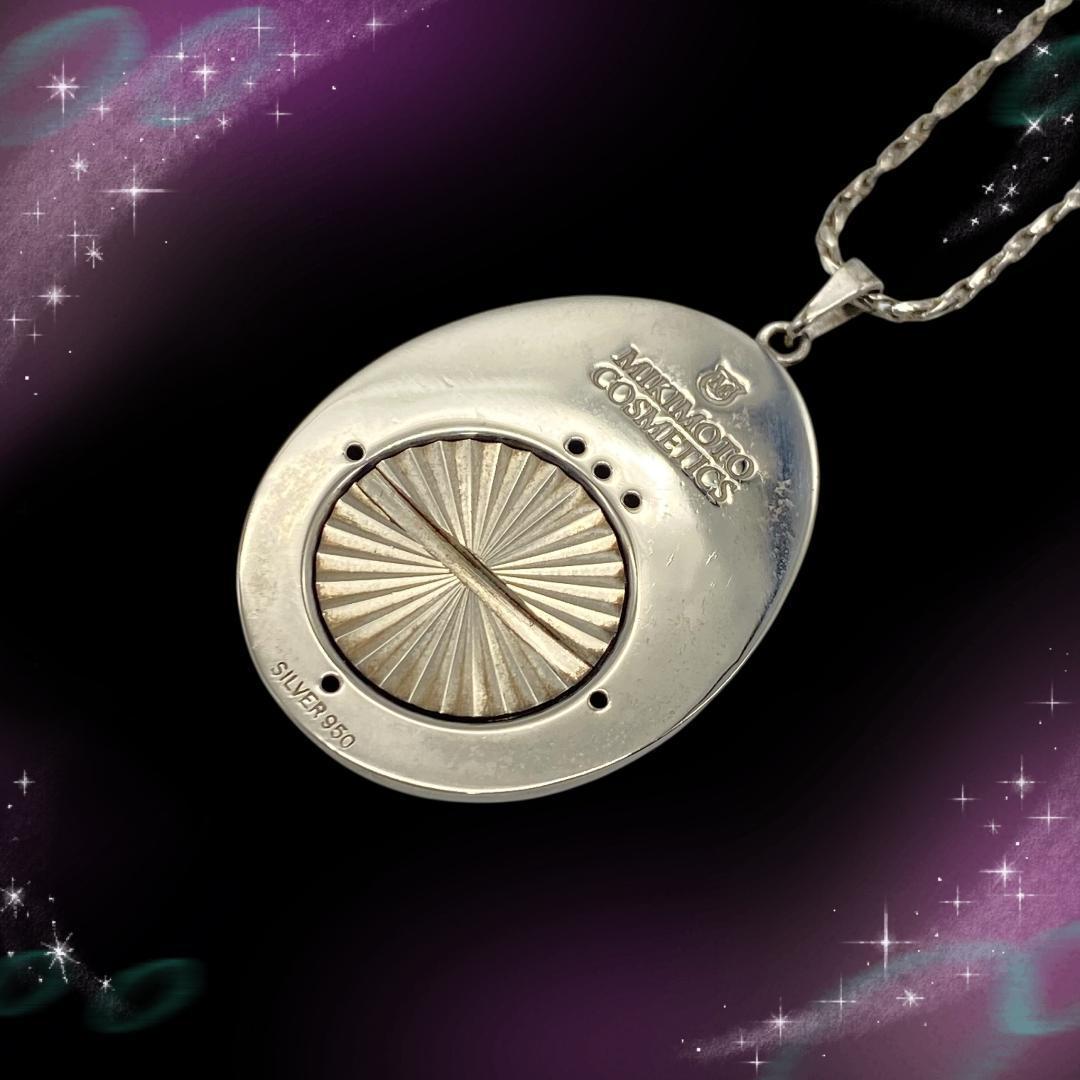 《美品》 ミキモト 香水ネックレス シルバー SV950